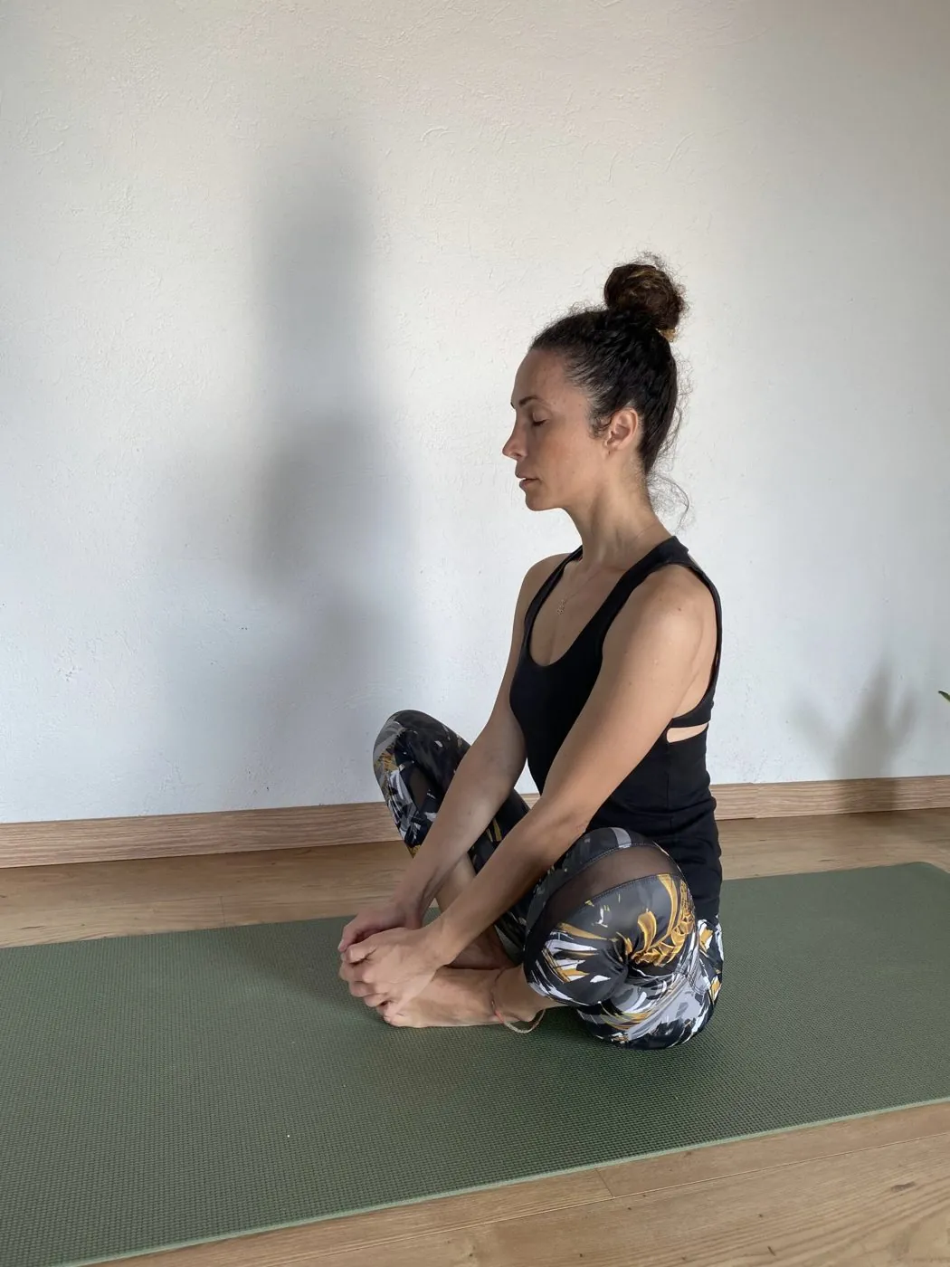 La sala yoga dell'Ashram