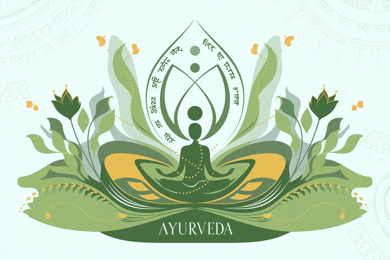 Un'immagine simbolica che rappresenta l'ayurveda