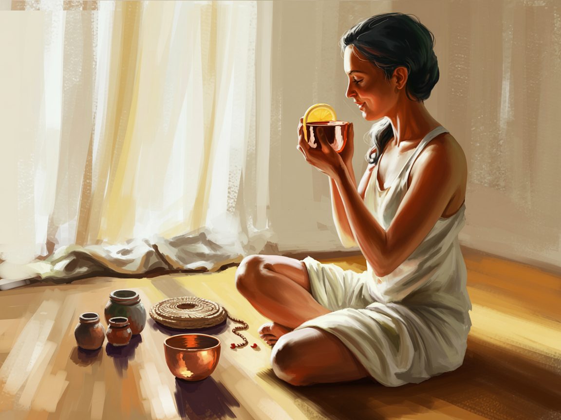 Rituali ayurvedici del mattino, piccoli gesti quotidiani che coltivano il coraggio e la connessione con sé stessi