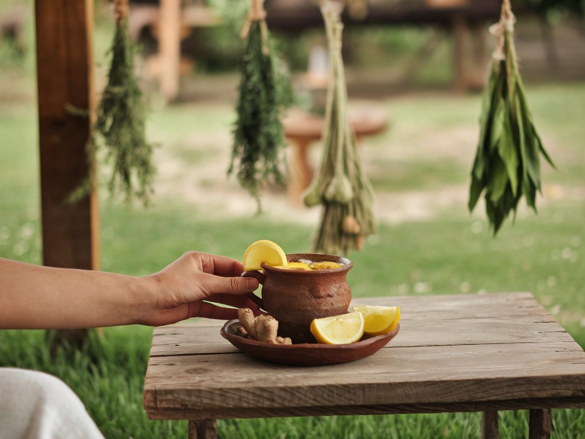 Tisana Ayurvedica Zenzero e Limone per purificare il corpo da Ama